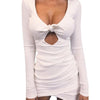 FASHERN CUT OUT BOW DRESS