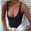 FASHERN KNITTED BODYSUIT
