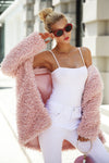 FASHERN FAUX FUR COAT