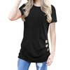FASHERN CASUAL ROUND NECK TOP