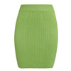 FASHERN ELASTIC KNIT MINI SKIRT