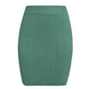 FASHERN ELASTIC KNIT MINI SKIRT