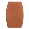 FASHERN ELASTIC KNIT MINI SKIRT