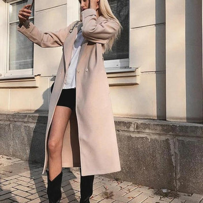 FASHERN WOOL LONG COAT