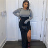 FASHERN SUSPENDER SKIRT