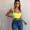 FASHERN SPORTS CROP TOP