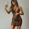 FASHERN LOW BODYCON DRESS