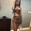 FASHERN ASIR MINI DRESS