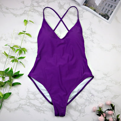 FASHERN ONE PIECE SWIM SET