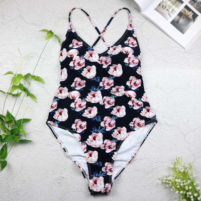 FASHERN ONE PIECE SWIM SET