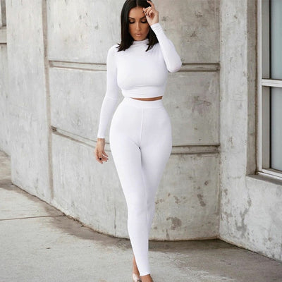 FASHERN SPORTY BODYCON SET