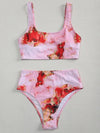 FASHERN HIGH WAIST BATHER SET