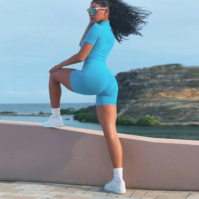 FASHERN REFLECTIVE ROMPER