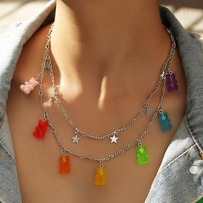 FASHERN CHARMS NECKLACE