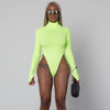 FASHERN NEON BODYSUIT