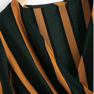 FASHERN STRIPE BLOUSE