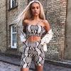 FASHERN SNAKE SKIN PRINT REBECCA SET