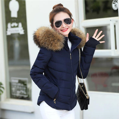 FASHERN SHORT PUFFER COAT