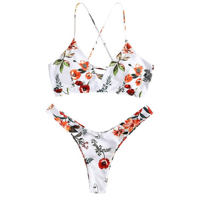 FASHERN FLOWER BIKINI