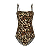 FASHERN PRINT SPAGHETTI STRAP BODYSUIT